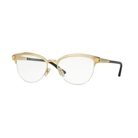 women's gold versace glasses|clear versace eyeglasses.